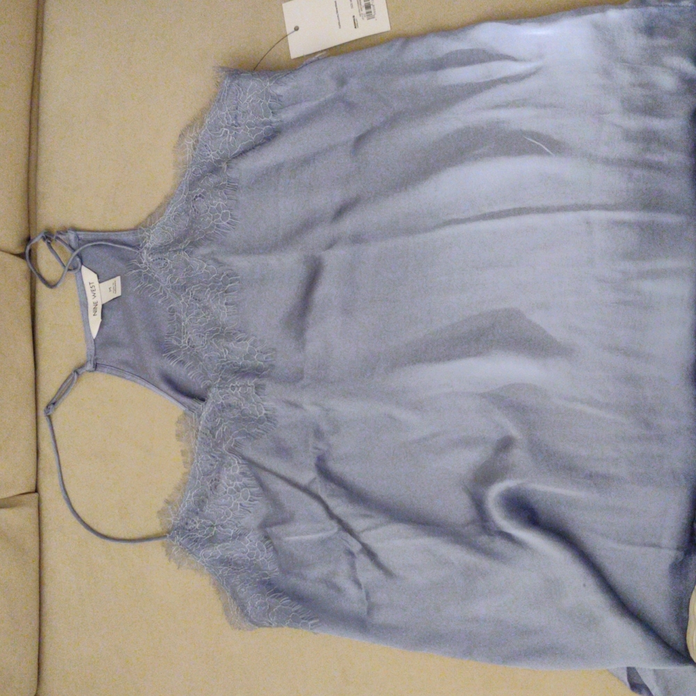 Nine West Blue Camisole, Size Medium, Brand New with Tag